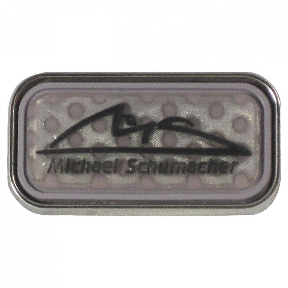 Brož Michael Schumacher, Logo, šedá, 2015