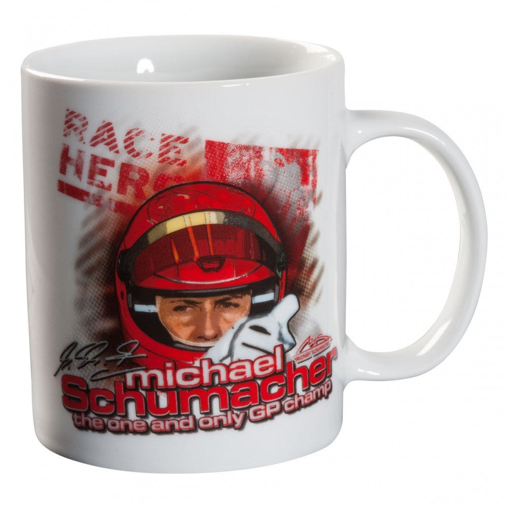 Hrnek Michael Schumacher, Challenge, 300 ml, bílý, 2015 - FansBRANDS®