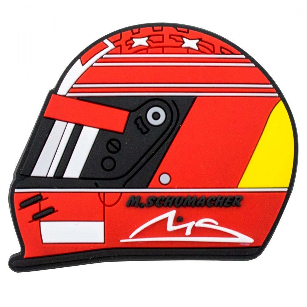 Michael Schumacher Magnet na lednici, helma 2000, červená, 2018