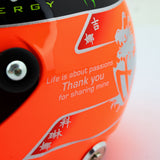 Michael Schumacher Mini Helmet, Last Race, měřítko 1:2, červená, 2020 - FansBRANDS®