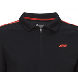 Formula 1 Polo Shirt, Formula 1 Logo, Black, 2020