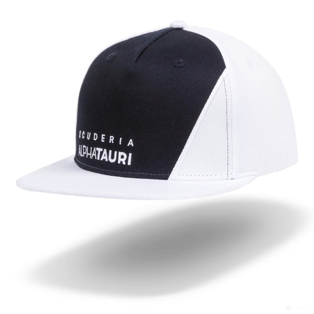 Kšiltovka Alpha Tauri Flatbrim, týmová, dospělá, bílá, 2021 - FansBRANDS®