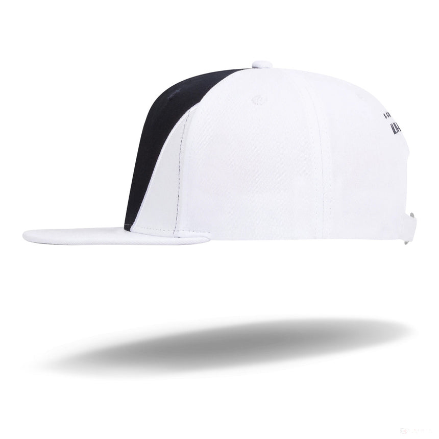 Kšiltovka Alpha Tauri Flatbrim, týmová, dospělá, bílá, 2021 - FansBRANDS®