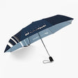 Deštník Alpha Tauri, kompaktní, modrý, 2021 - FansBRANDS®