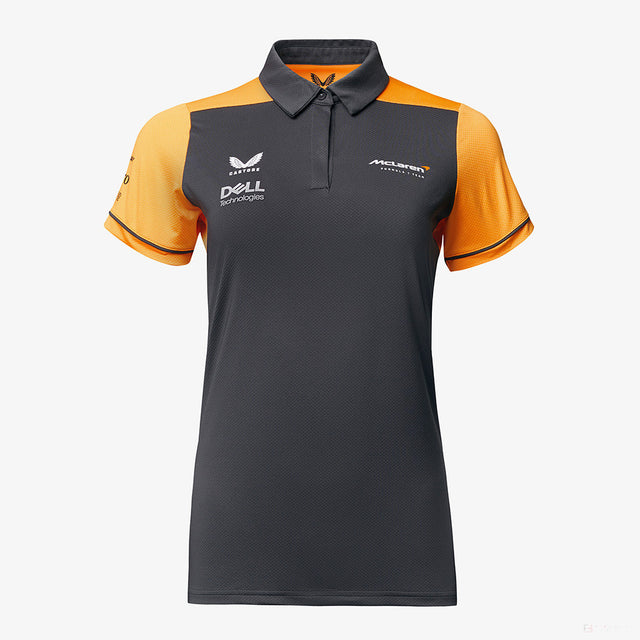 Dámské polo McLaren, tým, šedá, 2022 - FansBRANDS®