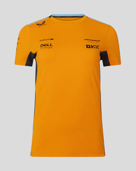 McLaren t-shirt, team, women, papaya, 2023 - FansBRANDS®