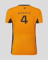 McLaren t-shirt, Lando Norris, women, papaya. 2023 - FansBRANDS®