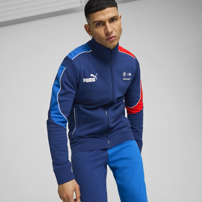 BMW MMS MT7 komplet bluza z zamkiem - niebieska 🔥