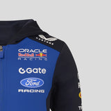 Bluza z kapturem Red Bull, teamowa, rozpinana na całej długości, dziecięca, niebieska