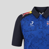 Koszulka polo Red Bull, zespół, Max Verstappen, dla dzieci, niebieski