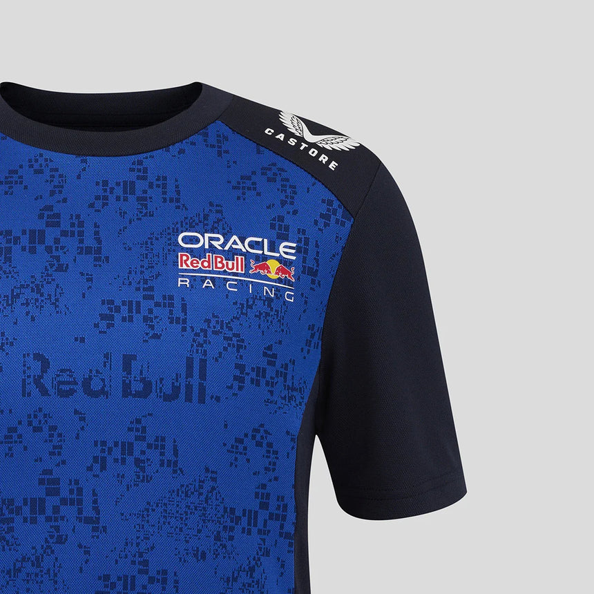 Koszulka Red Bulla, zespół, Isack Hadjar, dzieci, niebieski