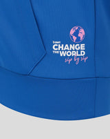 Alpejska bluza z kapturem, drużynowa, niebieska, dziecięca