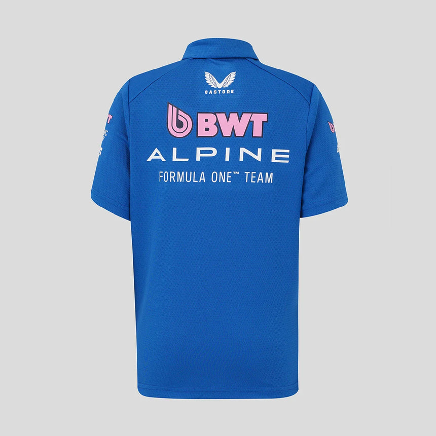 Alpine polo, drużyna, dzieci, niebieski, 2026