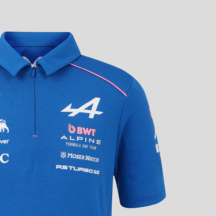 Alpine polo, drużyna, dzieci, niebieski, 2026