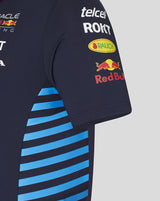 Red Bull tričko s límečkem, Castore, týmové, dětské, modrá, 2024 - FansBRANDS®