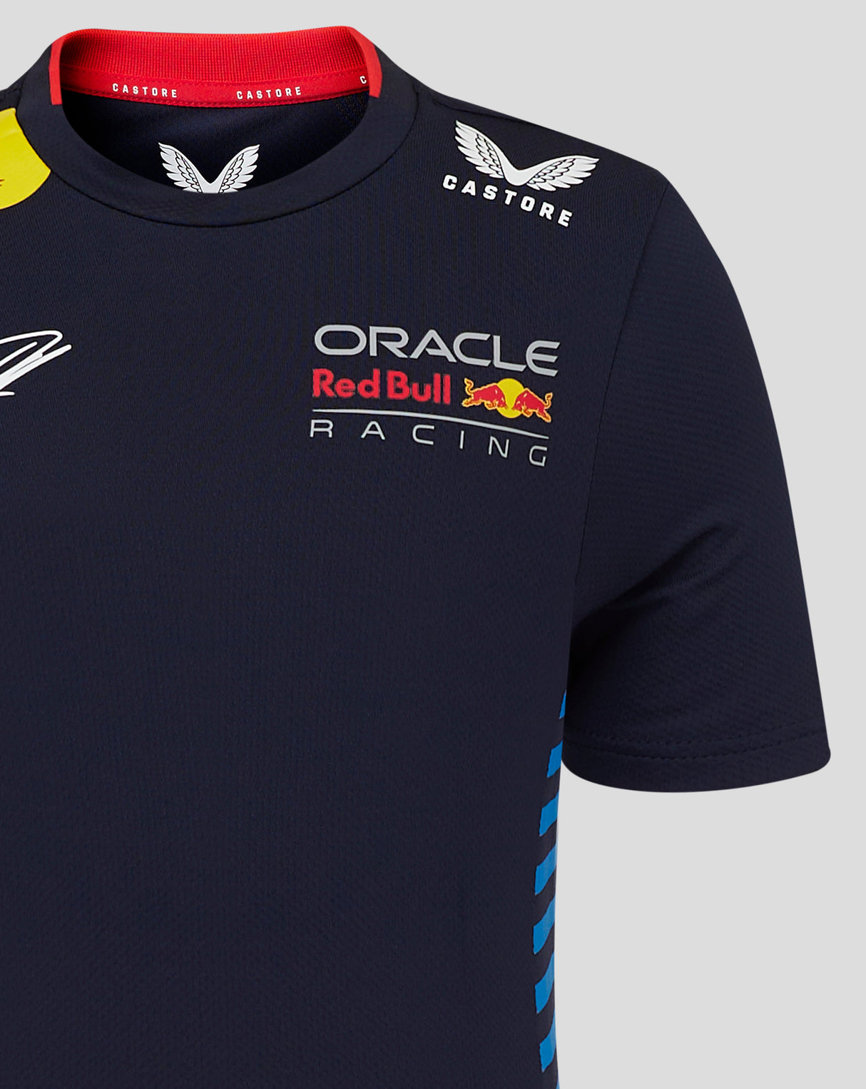 Red Bull koszulka, Castore, Max Verstappen, dziecięca, niebieski, 2024 - FansBRANDS®