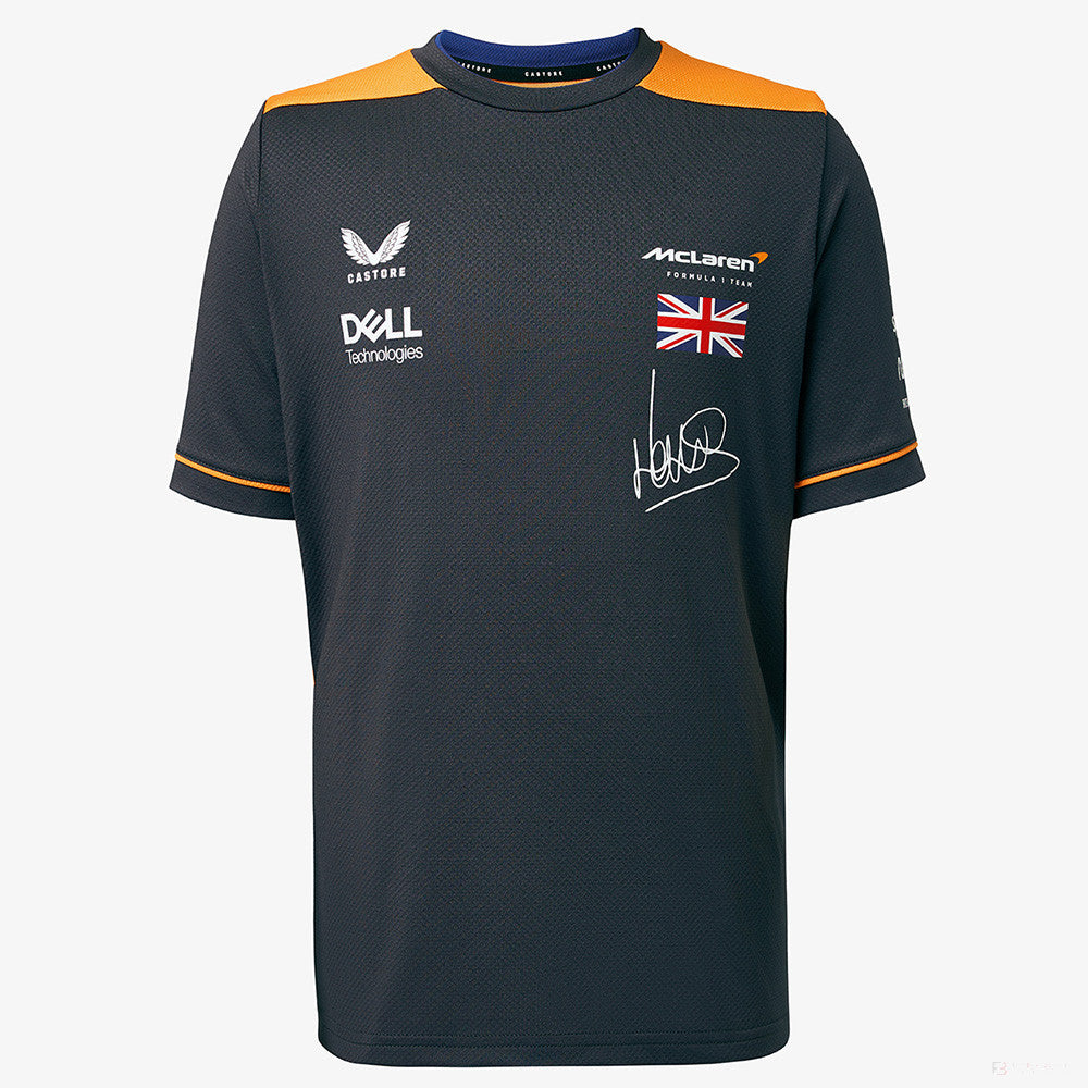 Tričko McLaren, Lando Norris Team, šedá, 2022 - FansBRANDS®