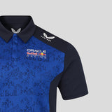 Koszulka polo Red Bull, zespół, Max Verstappen, niebieski