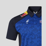 Polo Red Bulla, zespół, Isack Hadjar, niebieski