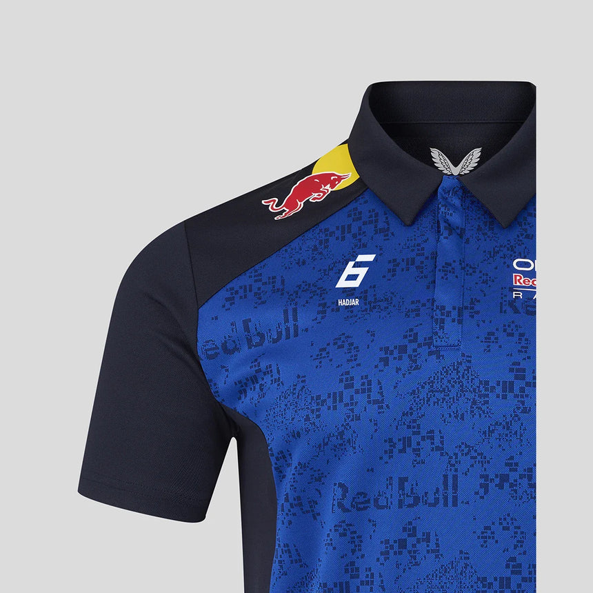 Polo Red Bulla, zespół, Isack Hadjar, niebieski