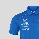 Alpine polo, drużyna, niebieski, 2026