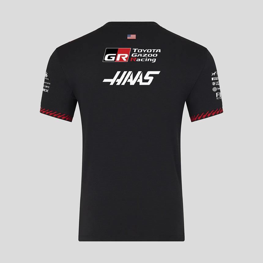 Koszulka Haas F1, zespół, czarna