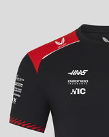 Koszulka Haas F1, zespół, czarna