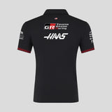 Koszulka polo Haas F1, zespół, czarna