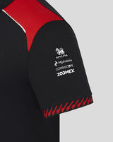 Koszulka polo Haas F1, zespół, czarna