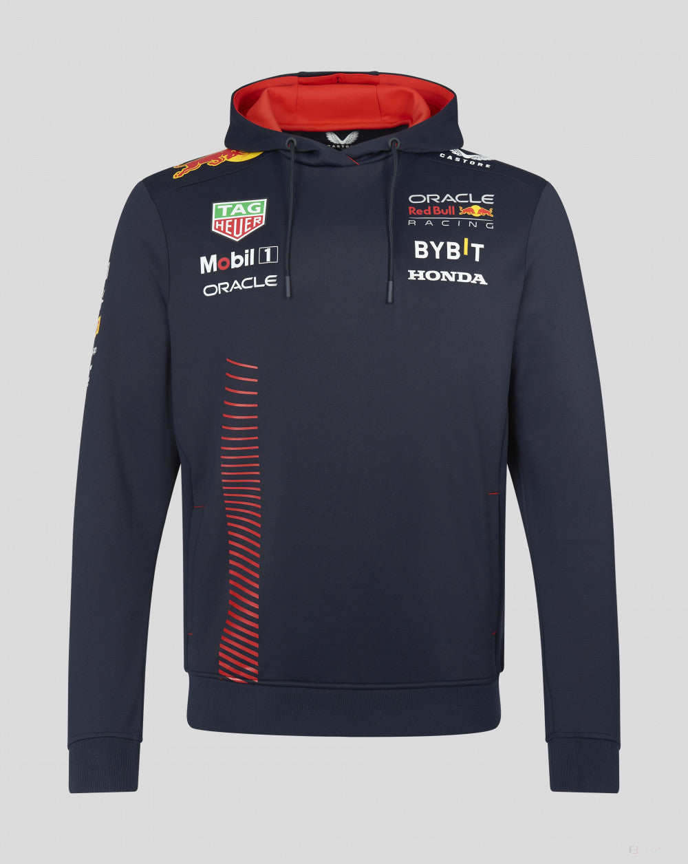 Red Bull Racing sweatshirt, hooded, team, blue, 2023 - FansBRANDS®