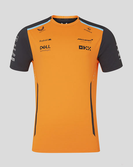 McLaren tričko, Castore, týmové, oranžový, 2024 - FansBRANDS®