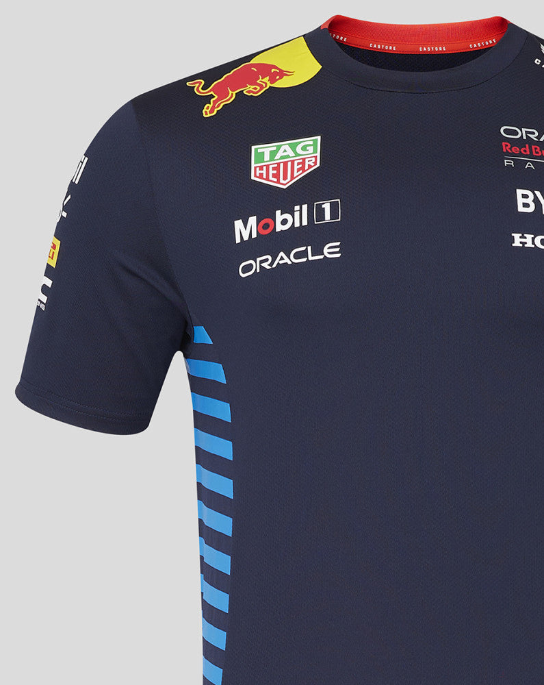 Red Bull tričko, Castore, týmové, modrá, 2024 - FansBRANDS®