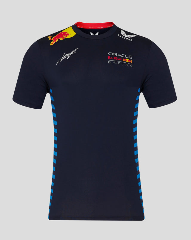 Red Bull koszulka, Castore, Sergio Perez, niebieski, 2024 - FansBRANDS®