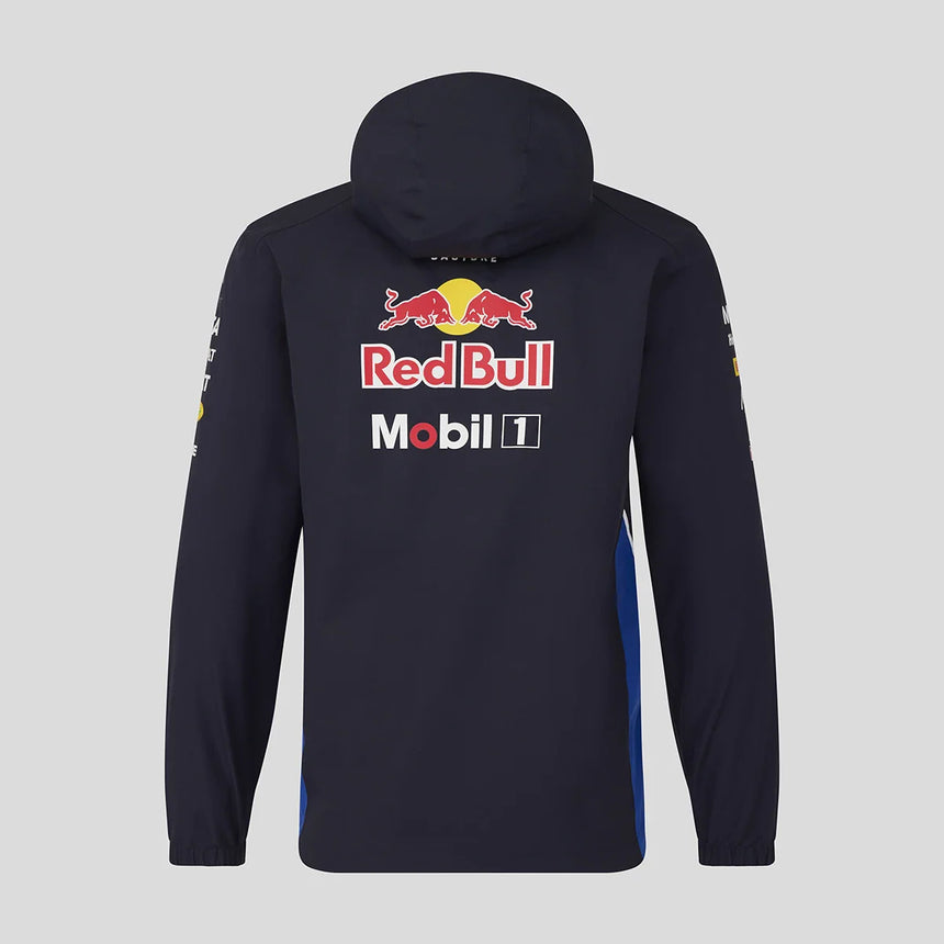 Kurtka przeciwdeszczowa Red Bull, zespołowa, niebieska