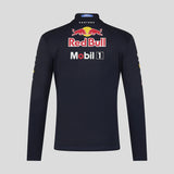 Bluza Red Bull, teamowa, zamek 1/4, niebieska
