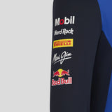 Bluza Red Bull, teamowa, zamek 1/4, niebieska