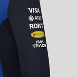 Bluza Red Bull, teamowa, zamek 1/4, niebieska