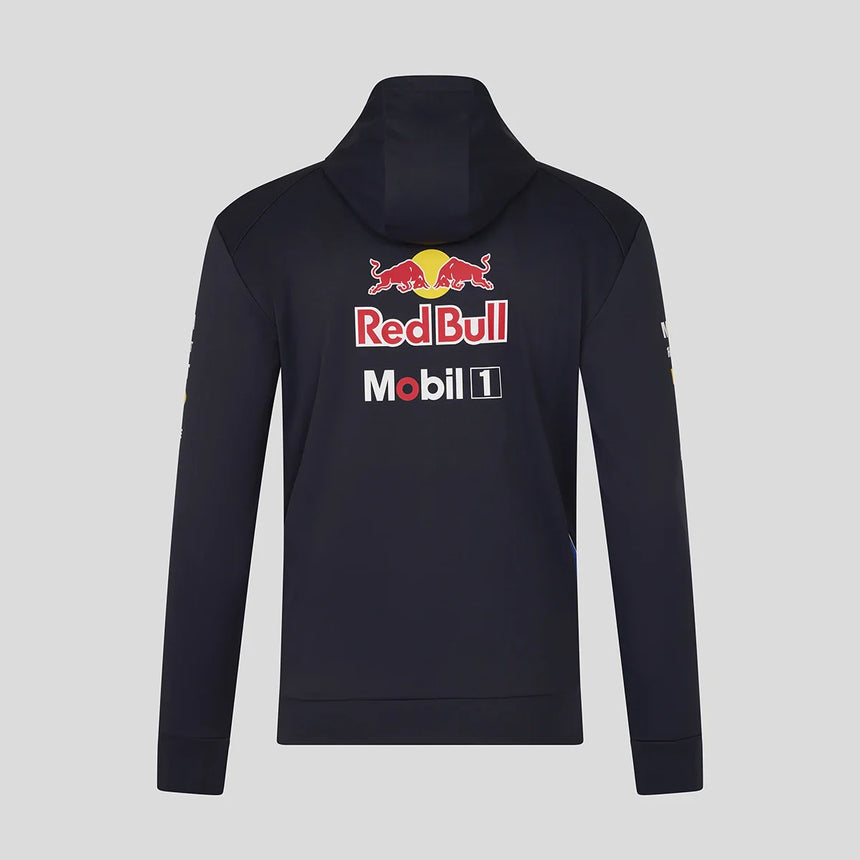 Bluza z kapturem Red Bull, zespół, niebieska