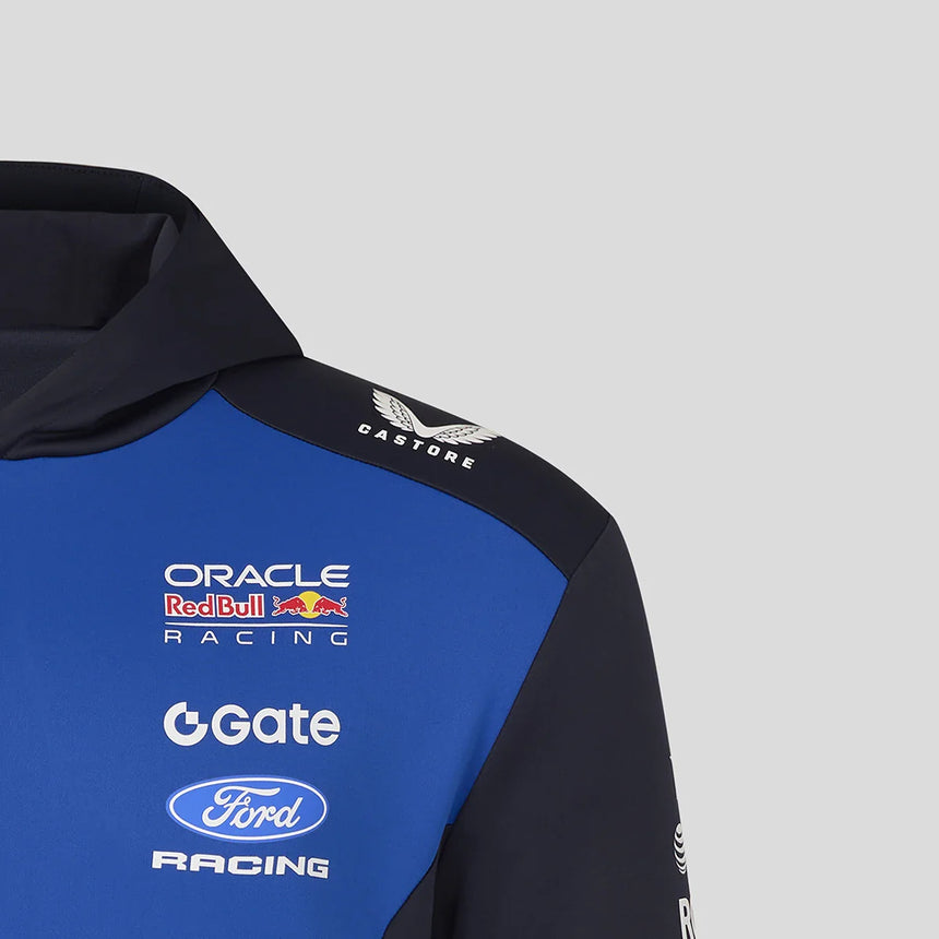 Bluza z kapturem Red Bull, zespół, niebieska