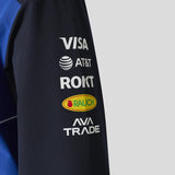 Kurtka Red Bull, bomberka, zespół, niebieski