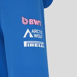 Alpejska bluza z kapturem, zespół, niebieska