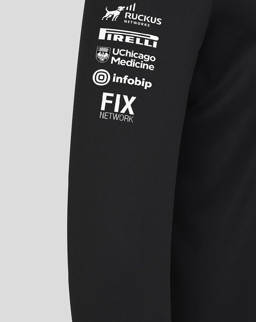 Bluza Haas F1, z krótkim zamkiem, zespołowa, czarna