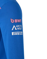 Bluza Alpine, drużynowa, z zamkiem 1/4, niebieska