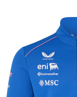 Bluza Alpine, drużynowa, z zamkiem 1/4, niebieska