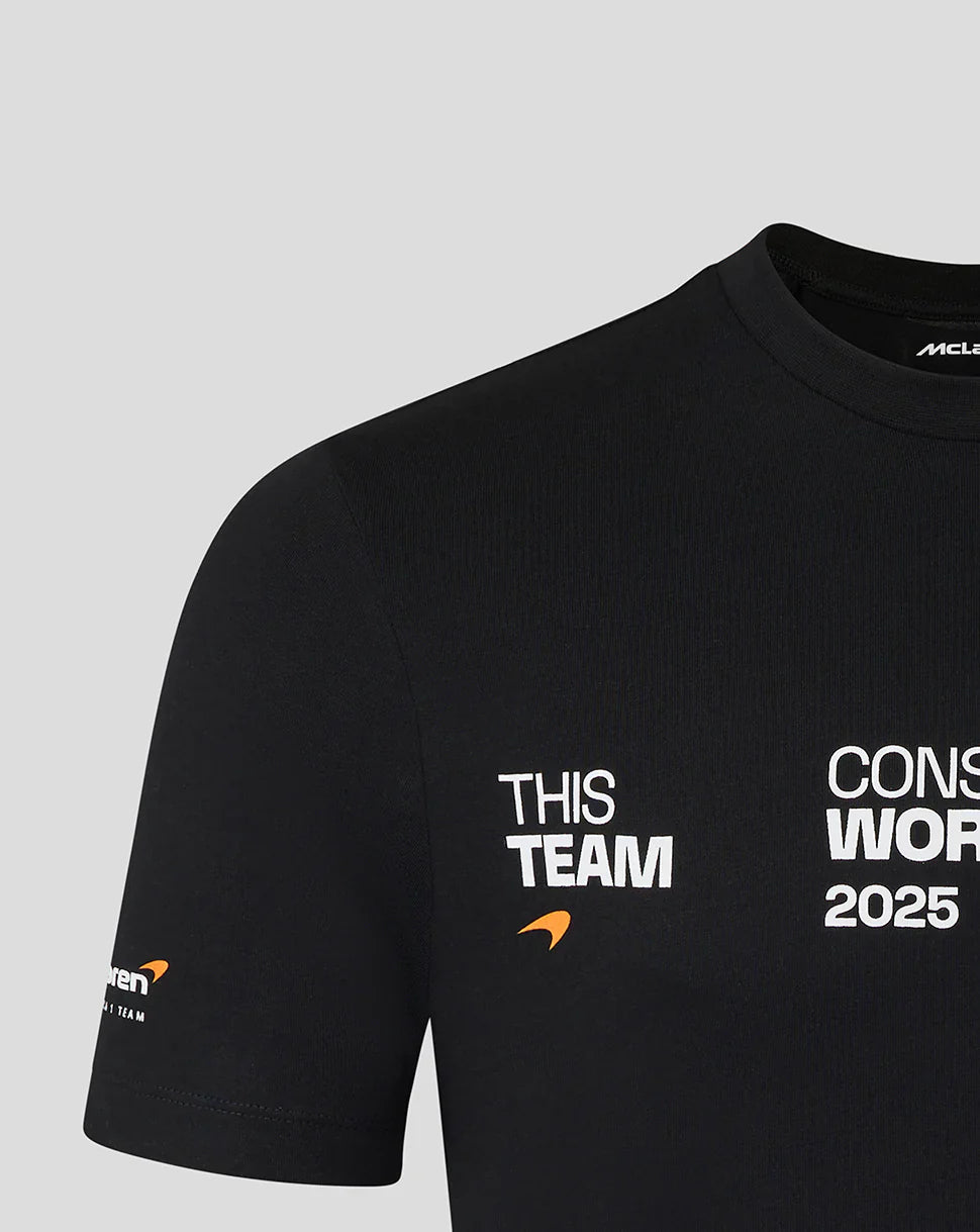 Koszulka McLaren, mistrz konstruktorów, 2025, czarna 🔥