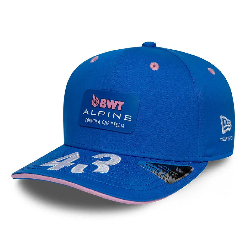 Alpejska czapka, drużyna, Franco Colapinto, 9SEVENTY, New Era, niebieska, 2026