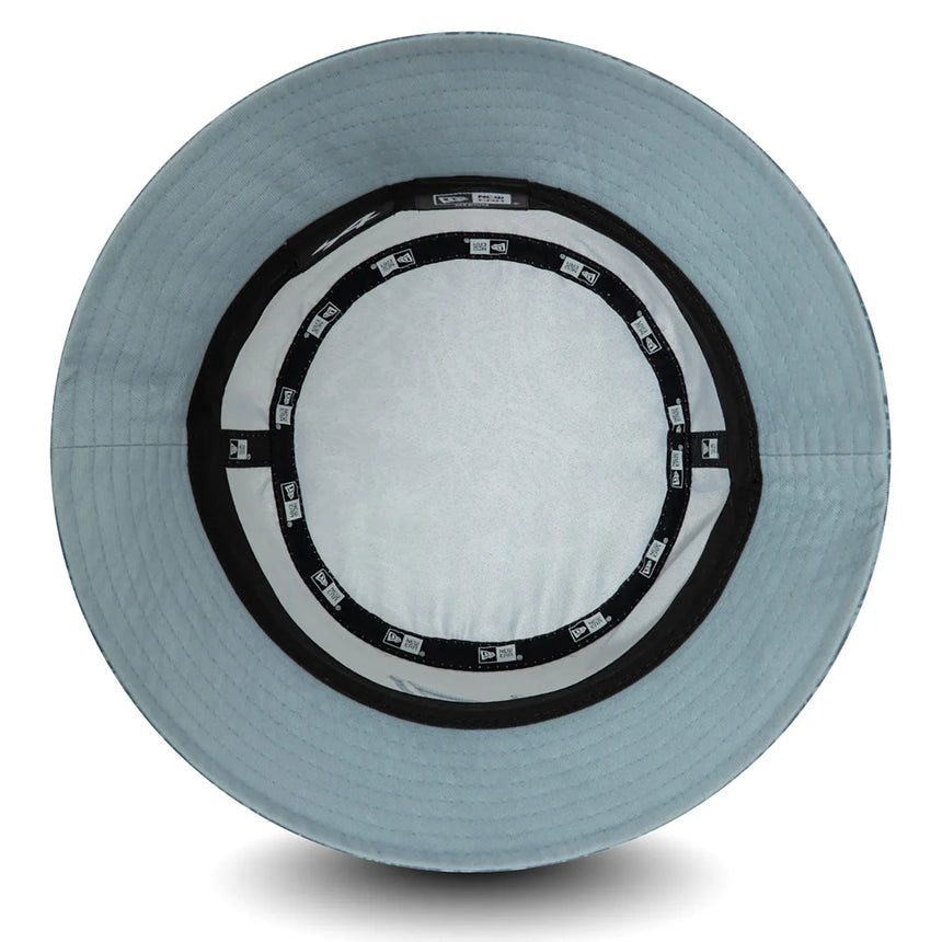 New Era Alpine Bucket Hat, Blumenmuster, Blau