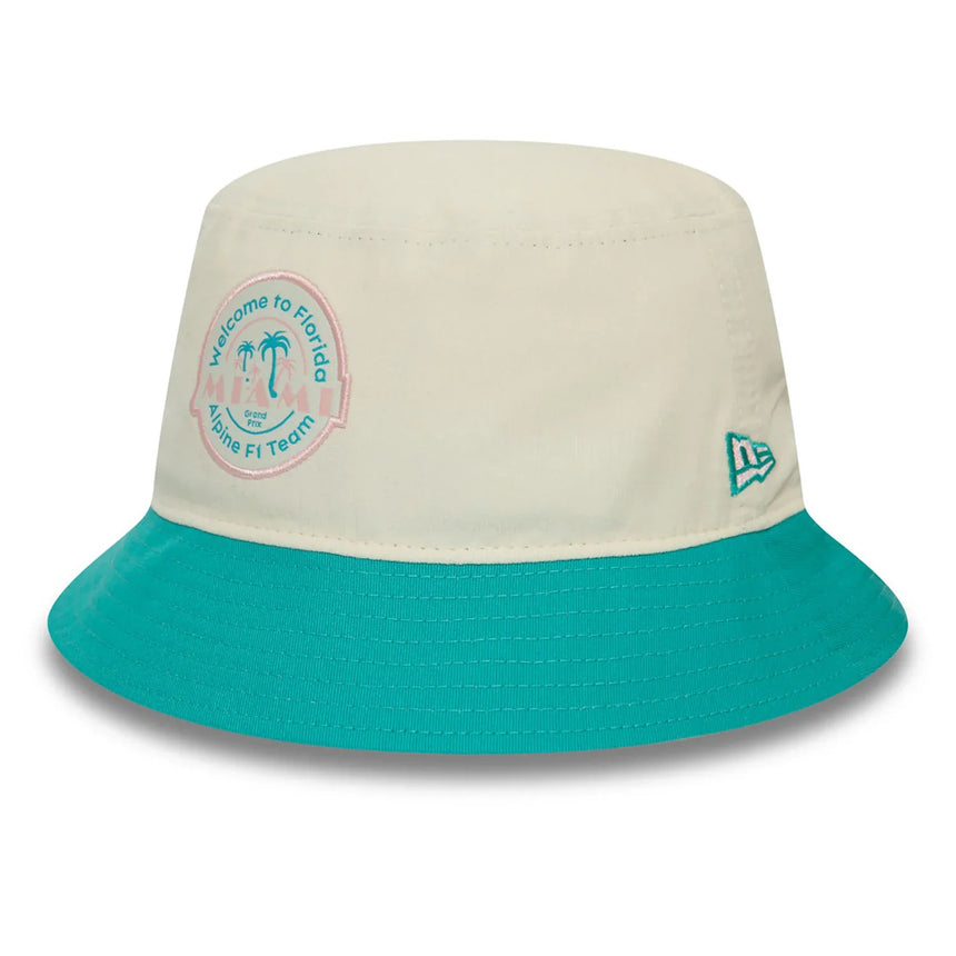 Alpine Cap, NEW ERA, Miami, Adult, White, 2024