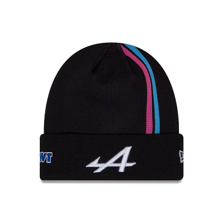 Czapka alpejska, NEW ERA, Pierre Gasly, beanie, dla dorosłych, czarna, 2024