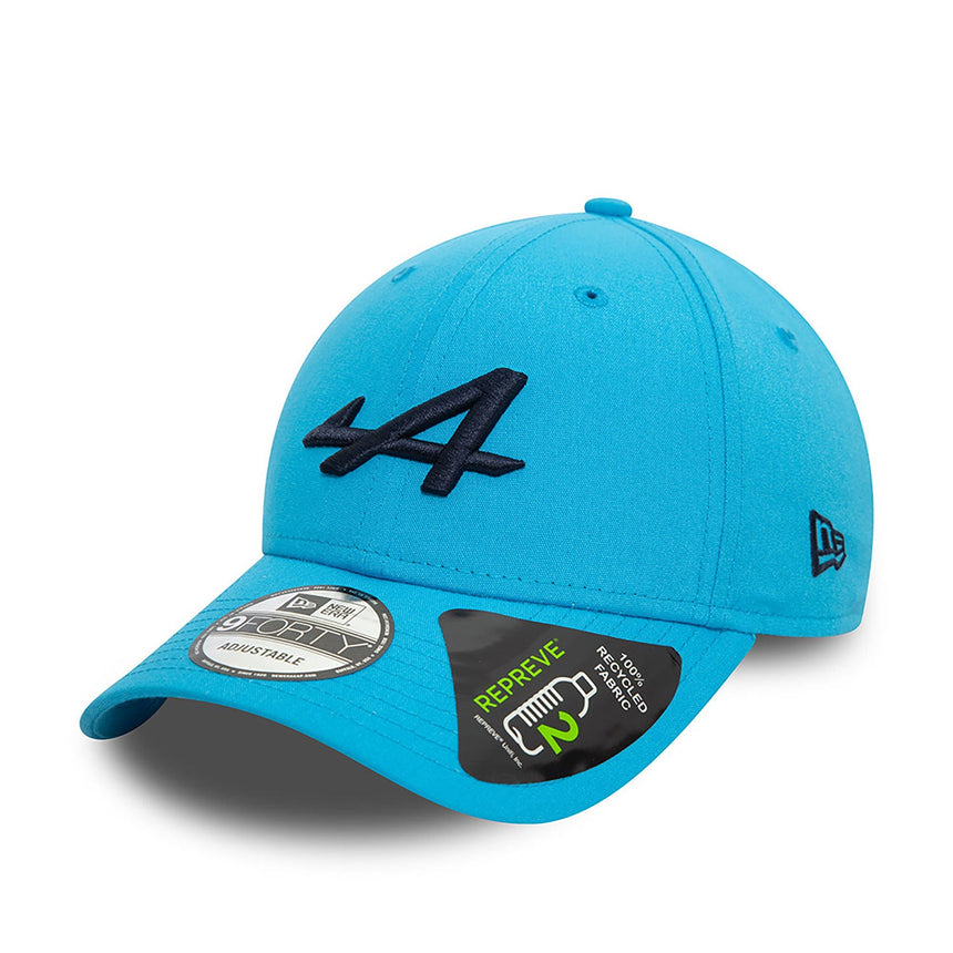 Alpenhut, NEW ERA, 9FORTY, essential, repreve, blau